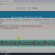 How To Fix Uncaught Error Bootstrap S JavaScript Requires JQuery From A Website Learn2smart