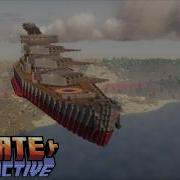 Minecraft Create Mod X Clockwork Armored Battleship