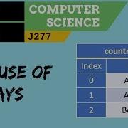 71 OCR GCSE J277 2 2 The Use Of Arrays
