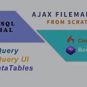 PHP AJAX File Manager With Codeigniter4 Tutorial Demo Video
