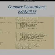 EmbeddedNotes 19 Complex Declarations 2 Complex Declarations Examples Arabic