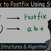 69 Infix To Postfix Using Stack Stack Application DSA Tutorial