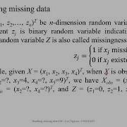 Handling Missing Data With Expectation Maximization Algorithm