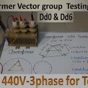 Transformer Vector Group Dd0 Dd6 Testing Procedure Transformer Vector Group Testing Part II
