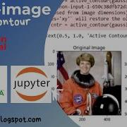Scikit Image Active Contour Citra Digital Python Jupyter