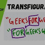 Задача дня по теме Трансфигурация от GeeksforGeeks Минимальное количество применений заклинан