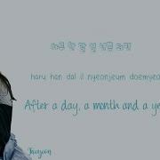 TAEYEON Fine Lyrics Han Rom Eng Color Coded