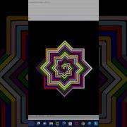 Amazing Star Pattern Design Using Python Turtle Watch It Python Turtle Shortsfeed Viral Short