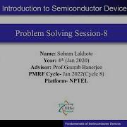 Week 8 Problem Solving Session
