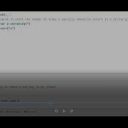 Python Program To Count The Occurrence Of A Character In A String In Python