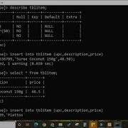 How To Create Database Using CMD