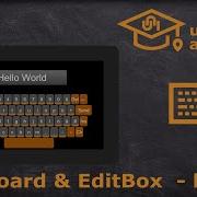 UniTFTDesigner Keyboard And Input Box