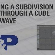 Cutting A Subdivision Subpatch Hole Through A Cube Lightwave 3D 9 3