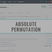 Absolute Permutation HackerRank Problem Solution Python