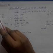 Compiler Design Case Statements