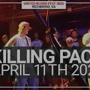 KILLING PACE United Blood Fest 2026 Richmond VA April 11th 2026 FULL SET