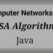 Computer Network Lab VTU Program 9 RSA Algorithm