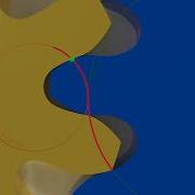 Cycloidal Gear Teeth Profile Animated View Clearly