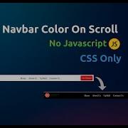 Change Navbar Colour On Scroll With CSS Only Sticky Navbar No Javascript