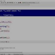 Qsort Library In C Easy Method To Sort Array In C