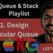 MUST WATCH 622 Design Circular Queue 1 Queue Stack Playlist Hashtable Leetcode