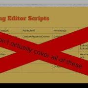 Intro To Unity Editor Scripting