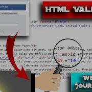HTML Validation Web Dev Journey HTML