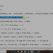 Oracle 21 Group Or Aggregate Functions And General Functions In Oracle SQL