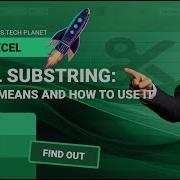 Excel Substring What It Means And How To Use It