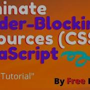 Fix Eliminate Render Blocking Resources And Speed Up Your Website By FREE Plugin Under 1 Minute