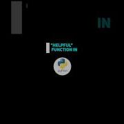 Helpful Function In Python Pythonprogramming Pythonfunction