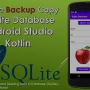 How To Backup SQlite Database Android Studio Kotlin