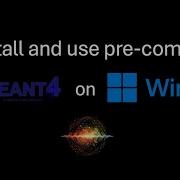 Howto Install Pre Compiled Geant4 Libraries On Windows Partially Obsolete