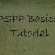 PSPP Tuturial Frequency Table