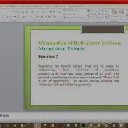 Optimization Of Water Resources Engineering Problems Hydro Power Problems