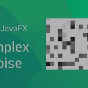 Simplex Noise 3D Visualised In 2D With JavaFX