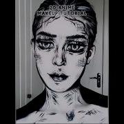 2D Makeup Makeup Makeuptutorial Makeupartist Halloween Anime Makeupshorts Eyeliner