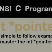 1 Stop Fearing C Pointers Learn INT Pointers With Real Code Examples