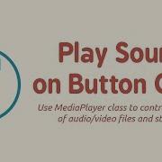 Play Sound On Button Click Using MediaPlayer Class Android Studio