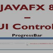 JavaFX 8 Tutorial Progress Bar 20