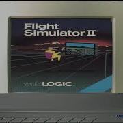 Flight Simulator II Atari ST STE