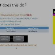82 LayoutInflater In Android Part 2 Android Tutorial For Beginners HD 1080p