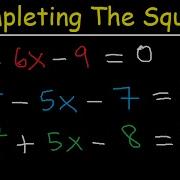 Completing The Square Method And Solving Quadratic Equations Algebra 2