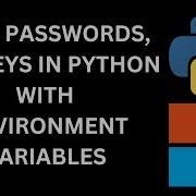 Hide Password And API Key Using Environment Variables In Python
