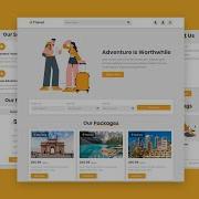 Complete Responsive Travel Agency Website Design Using HTML CSS JAVASCRIPT Step By Step