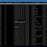 VisiData How To Merge Two Tables With The Same Structure