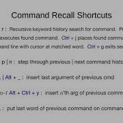 Command Line Shortcuts In Bash