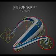 Universal Ribbon Script For Maya