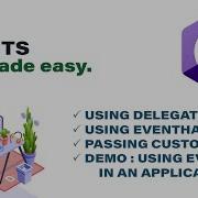 Events In C Net Made Easy Using Delegates Using EventHandler Passing Custom Data Codelligent