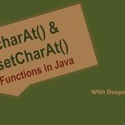 41 CharAt SetChartAt In Java Methods Used In StringBuffer Class CORE JAVA Hindi